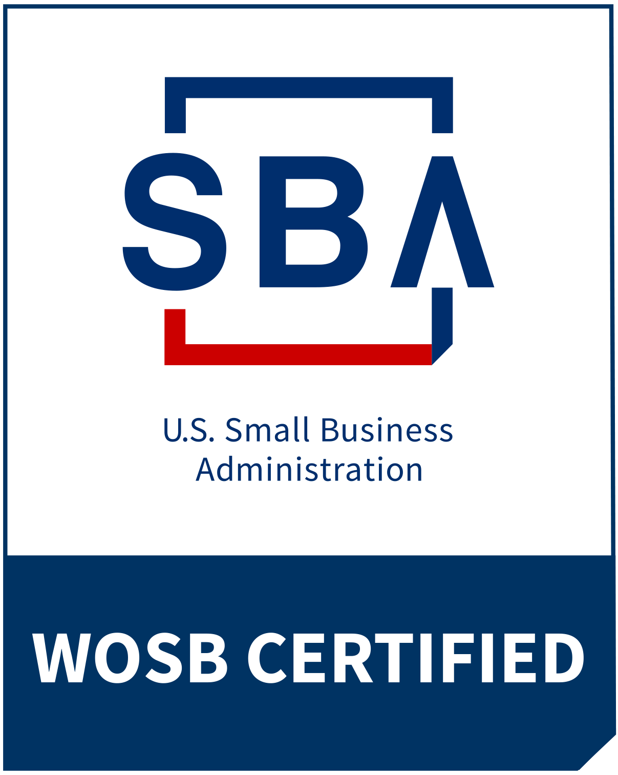 SBA Certified Women-Owned Small Business