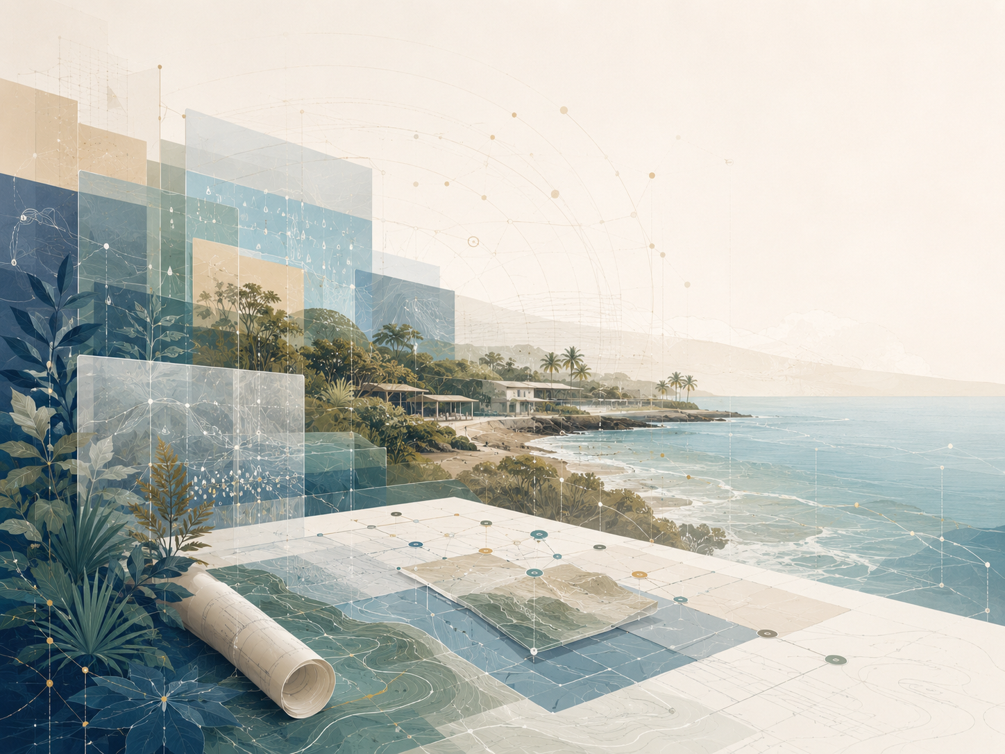 Visual representing Climate Resilience & Environmental Support