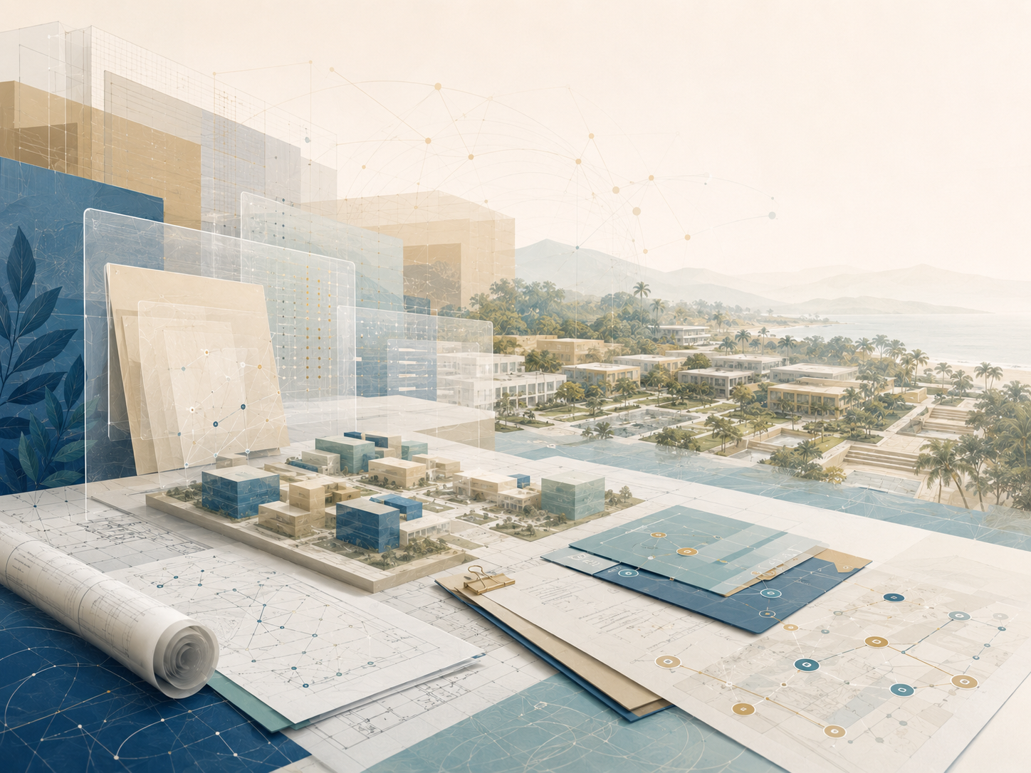 Visual representing VIMSIA Campus Rebuild: PMO & Governance Leadership